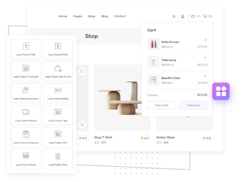 Elementor Widgets for WooCommerce
