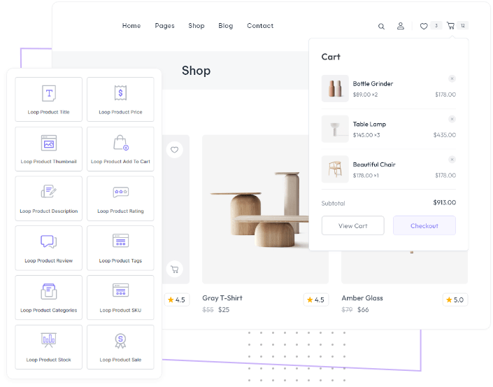 Elementor Widgets for WooCommerce