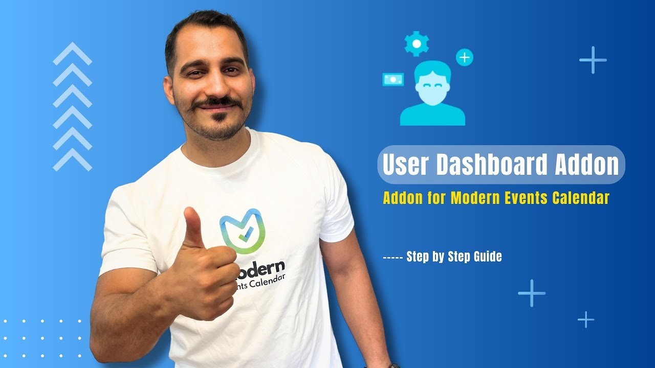 User Dashboard الوظيفة الإضافية ل Modern Events Calendar:دليل الإعداد والإرشادات الكامل!