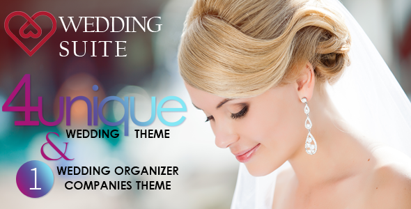 Wedding Suite - WordPress Wedding Theme 1