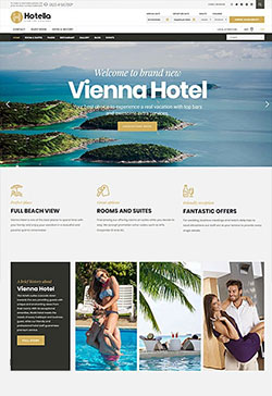 WordPress Hotel Theme 1