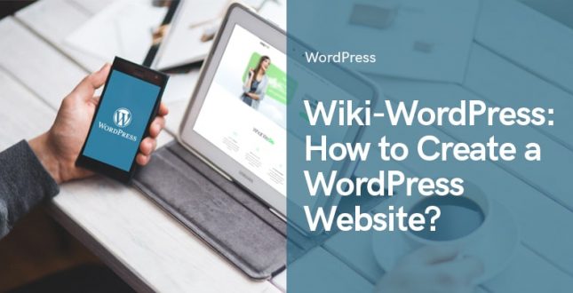 how to create a wordpress website