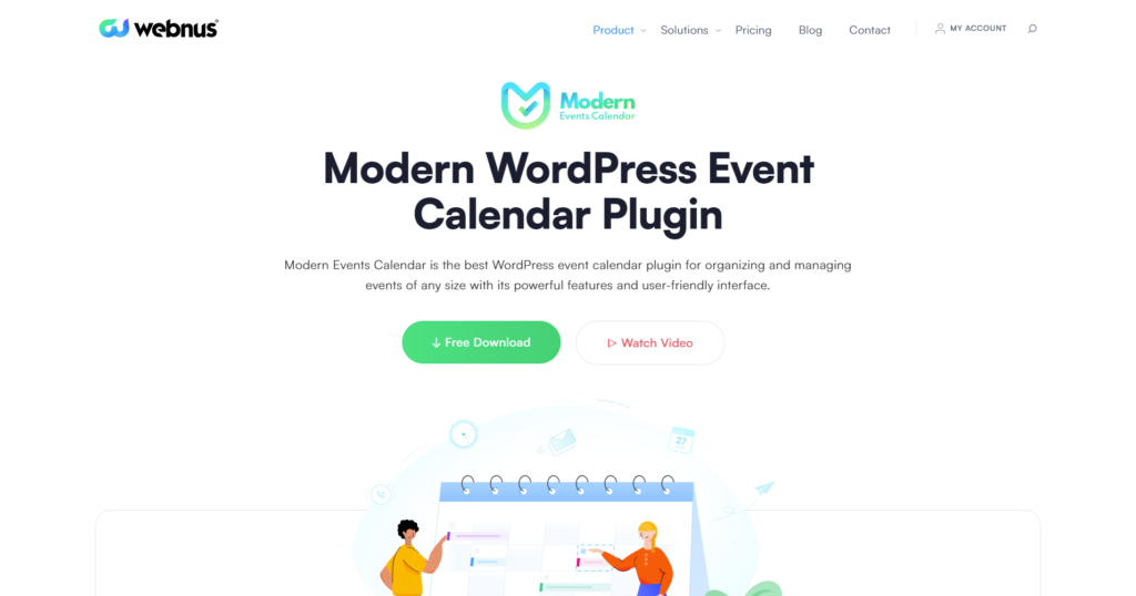 Modern WordPress Event Calendar Plugin - Webnus