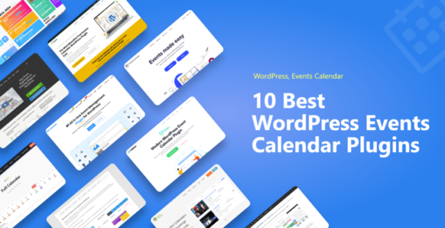 Best WordPress Events Calendar Plugins