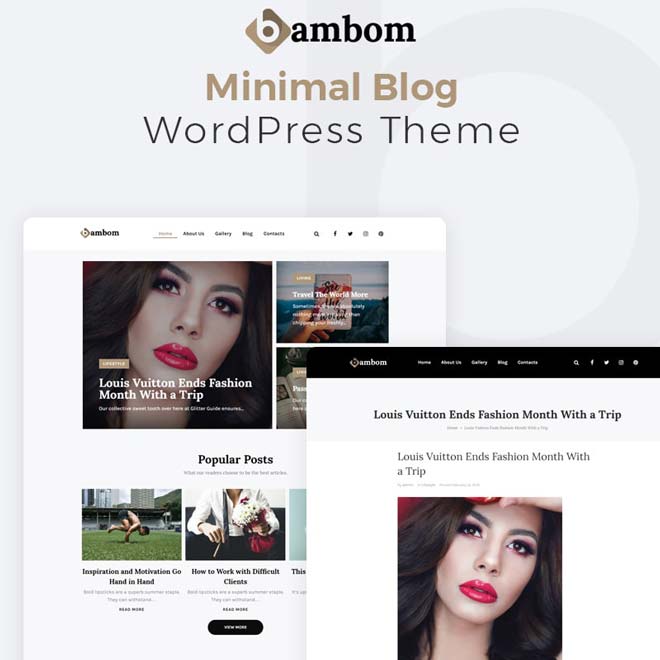 BamBom WordPress theme