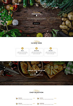 Restaurant and Cafe WP Theme 5