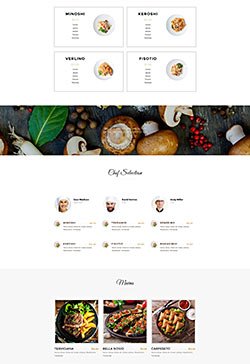 Restaurant and Cafe WP Theme 16