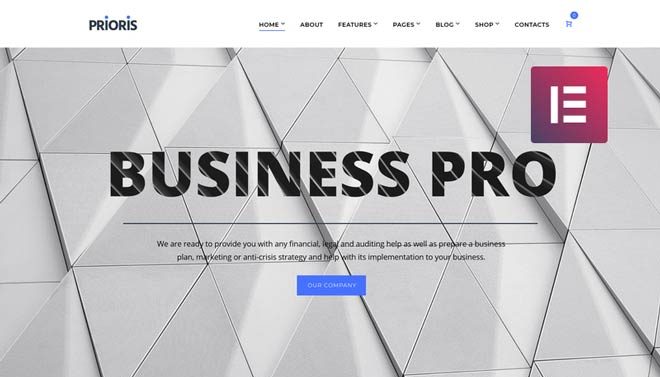 Prioris WordPress Theme | Best Premium WordPress Themes