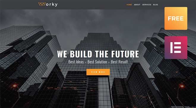 Worky Lite | Best WordPress Free Themes