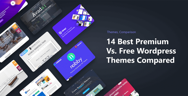 14 Best Premium vs. Free WordPress Themes Compared