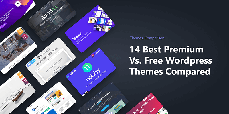 14 أفضل سمات Premium مقابل Free WordPress Themes مقارنة