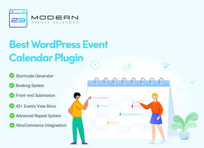 Modern Events Calendar