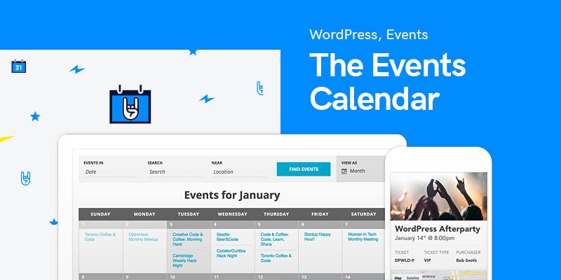 The Events Calendar – WordPress plugin