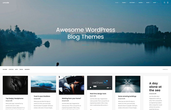 WordPress blog themes - SEO