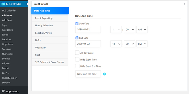 How to Work with Modern Events Calendar Plugin for WordPress: A Step by Step Guide for Beginners 2