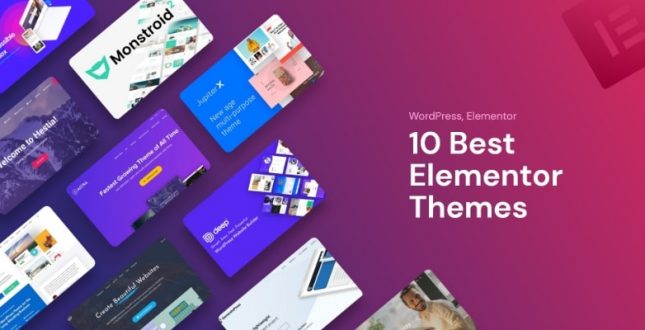 10 найкращих тем Elementor