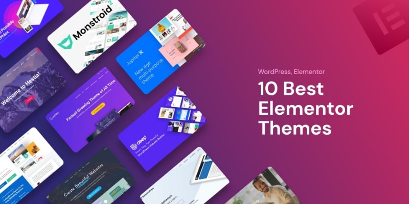 Los 10 mejores temas de Elementor