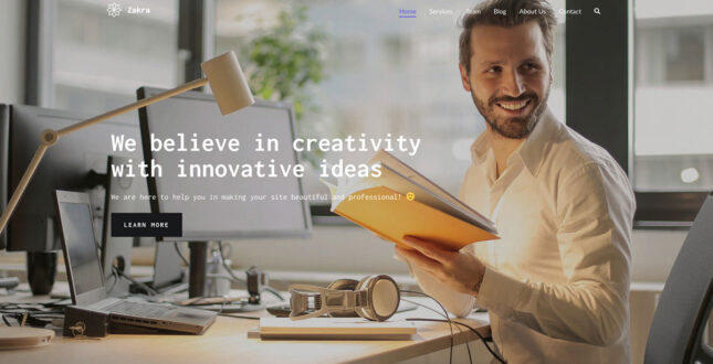 Zakra Theme | Best Elementor themes