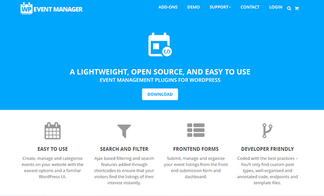 WP Event Manager | Best WordPress Event Calendar Plugins