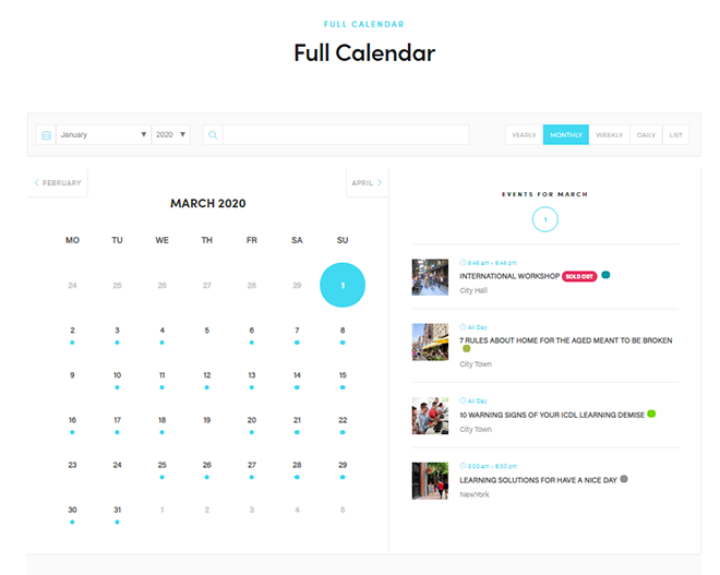 How to Use Modern Events Calendar Views Beginner s Guide