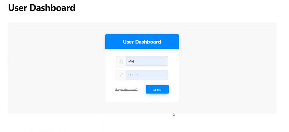 User Dashboard Login Form – Modern Events Calendar User Dashboard Login Form - Modern Events Calendar