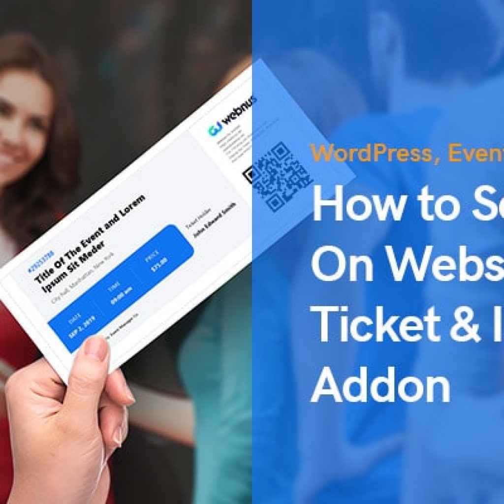 How To Sell Events on Website With Modern Events Calendar