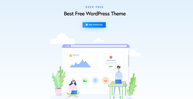 Deep Free | Best Free WordPress Themes