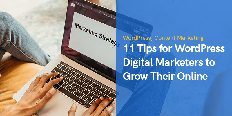 11 Tips for WordPress Digital Marketers to Grow Their Online Brand
