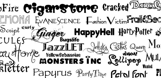 Choosing the Best Font for Your Website | Black Lettering