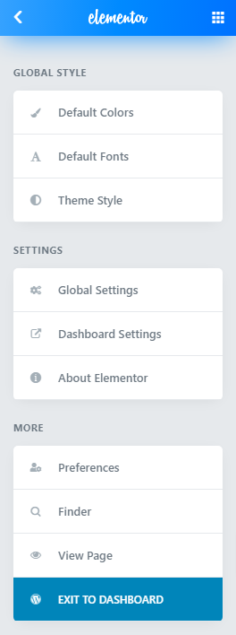 Global Settings | Edit with Elementor Sections Preview | Elementor & Deep WordPress Theme