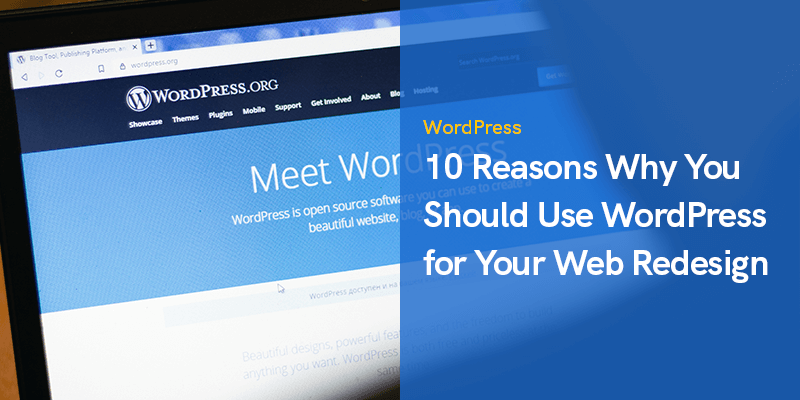 10 Reasons Why You Should Use WordPress for Your Web Redesign
