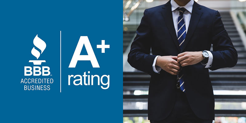 Business accreditato BBB con rating A+ da luglio 2020