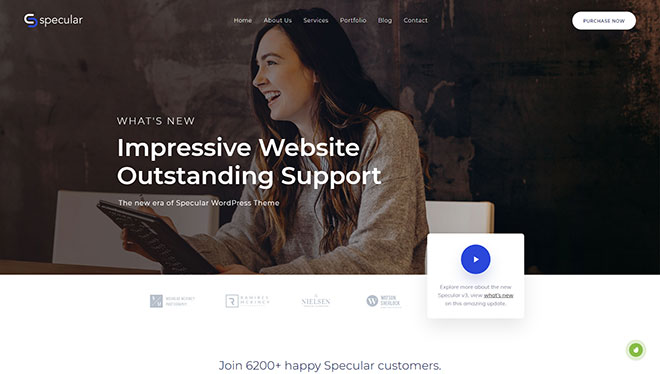 Specular WordPress Theme