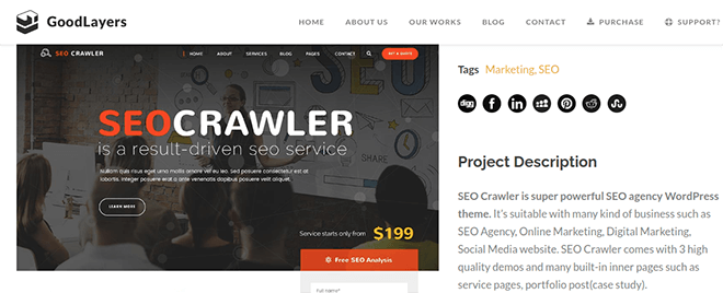 Тема GoodLayers | Лучшие SEO-дружественные темы WordPress