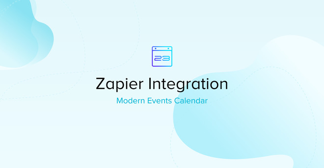 Modern Events Calendar Zapier Integration Addon