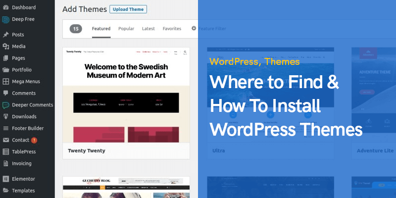 How to Install WordPress Themes