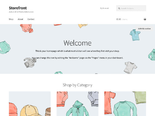 Storefront | Best Free WordPress Themes for Programmers
