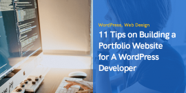 11 نصيحة حول إنشاء موقع محفظة لمطور WordPress