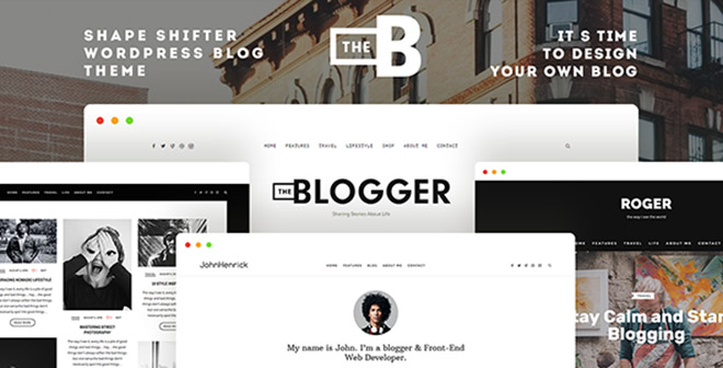 Wordpress Personal Blog Blogger