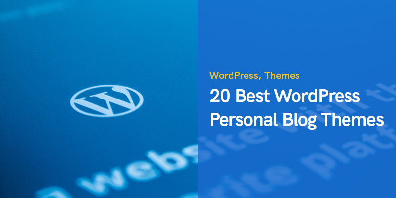 Wordpress Personal Blog Featured Image