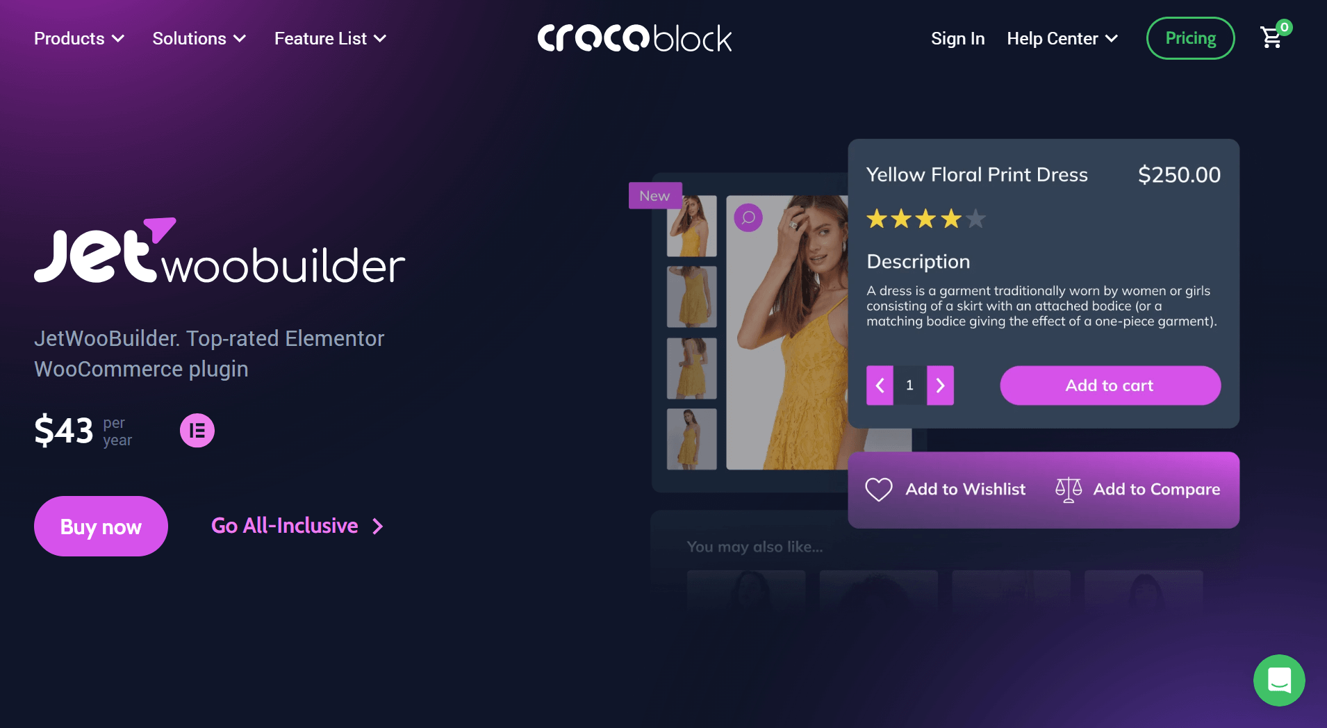 إضافة JetWooBuilder لـ Elementor - Crocoblock
