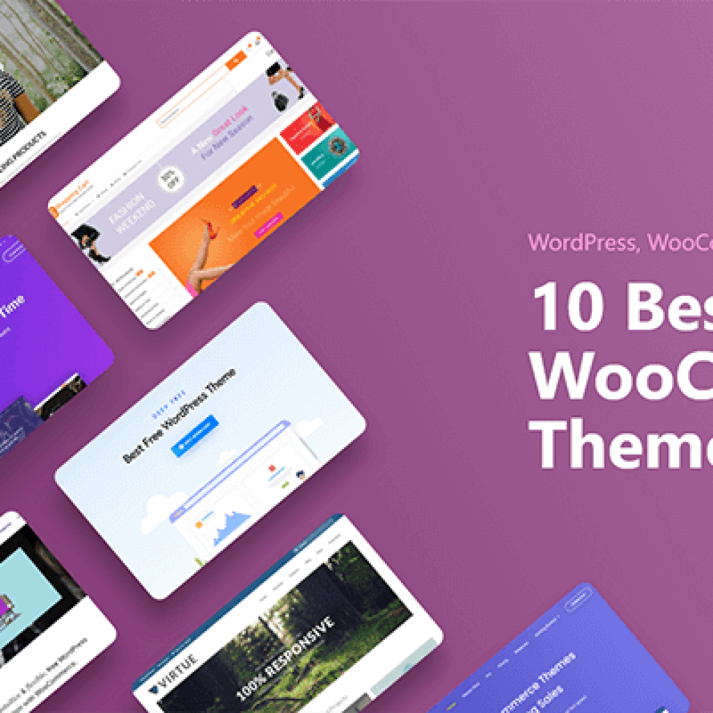 best free woocommerce themes ecommerce