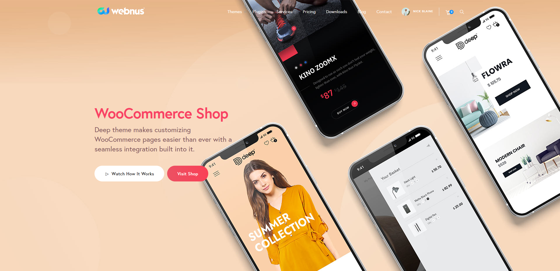 Deep WooCommerce Theme