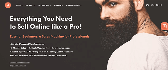 Shopkeeper | Best E-commerce WordPress Themes