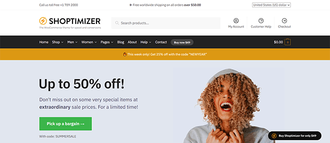 Shoptimizer | Best E-commerce WordPress Themes