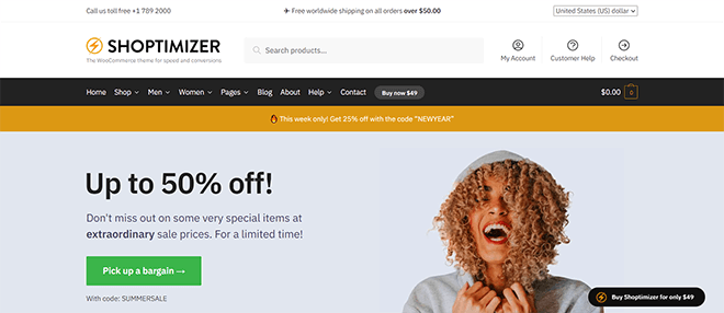 Shoptimizer | Beste E-Commerce WordPress Themes