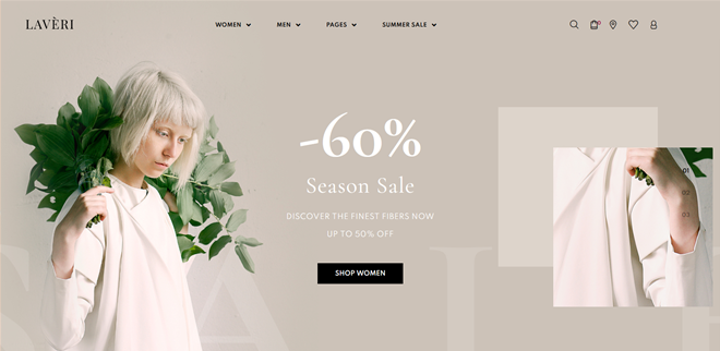 Lavari WooCommerce Thema