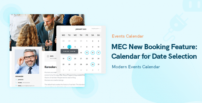 MEC New Booking Feature: Calendar for Date Selection