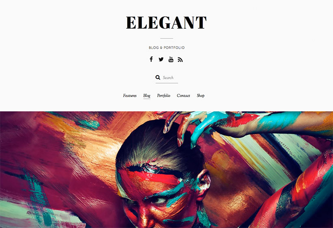 Elegant | Best Minimalist WordPress Themes