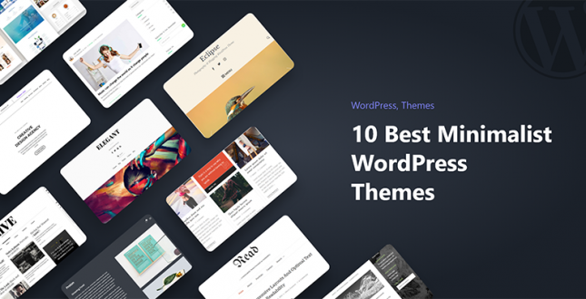 10 Best Minimalist WordPress Themes for Writers 2021